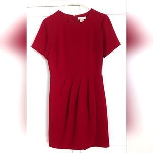 Club Monaco Pleated Mini Dress